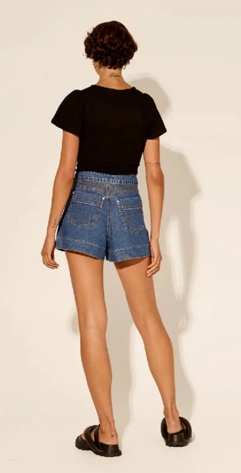 KIVARI ~ Celene Denim Short