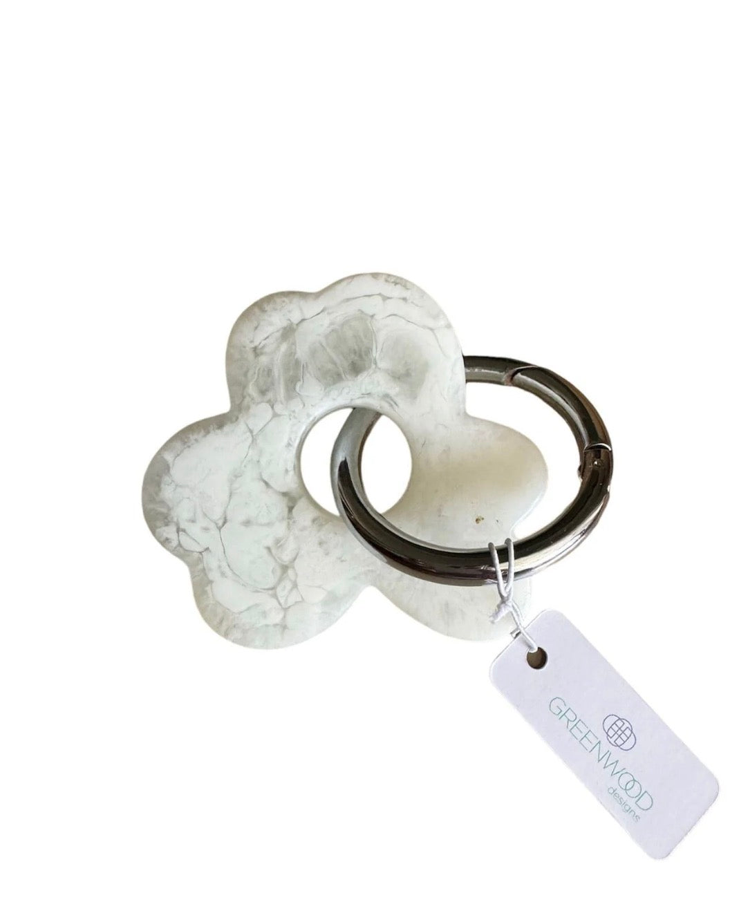GREENWOOD DESIGNS | Floral Resin keyrings