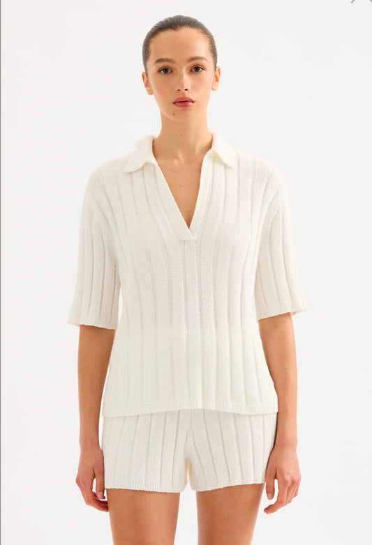 NUDE LUCY| Brinkley knit top