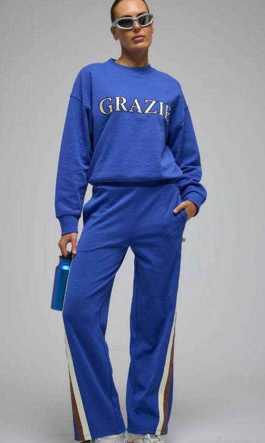 ARAMINTA JAMES | GRAZIE SWEATSHIRT ULTRAMARINE