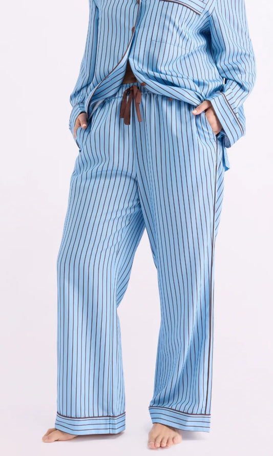HOMMEY | Sleep Pant - Iced Chocolate Stripes