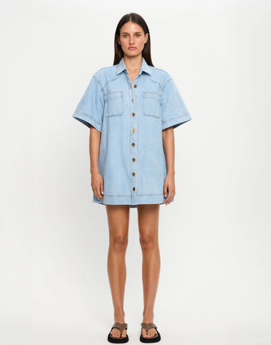 KIVARI | Avery Denim Mini Dress
