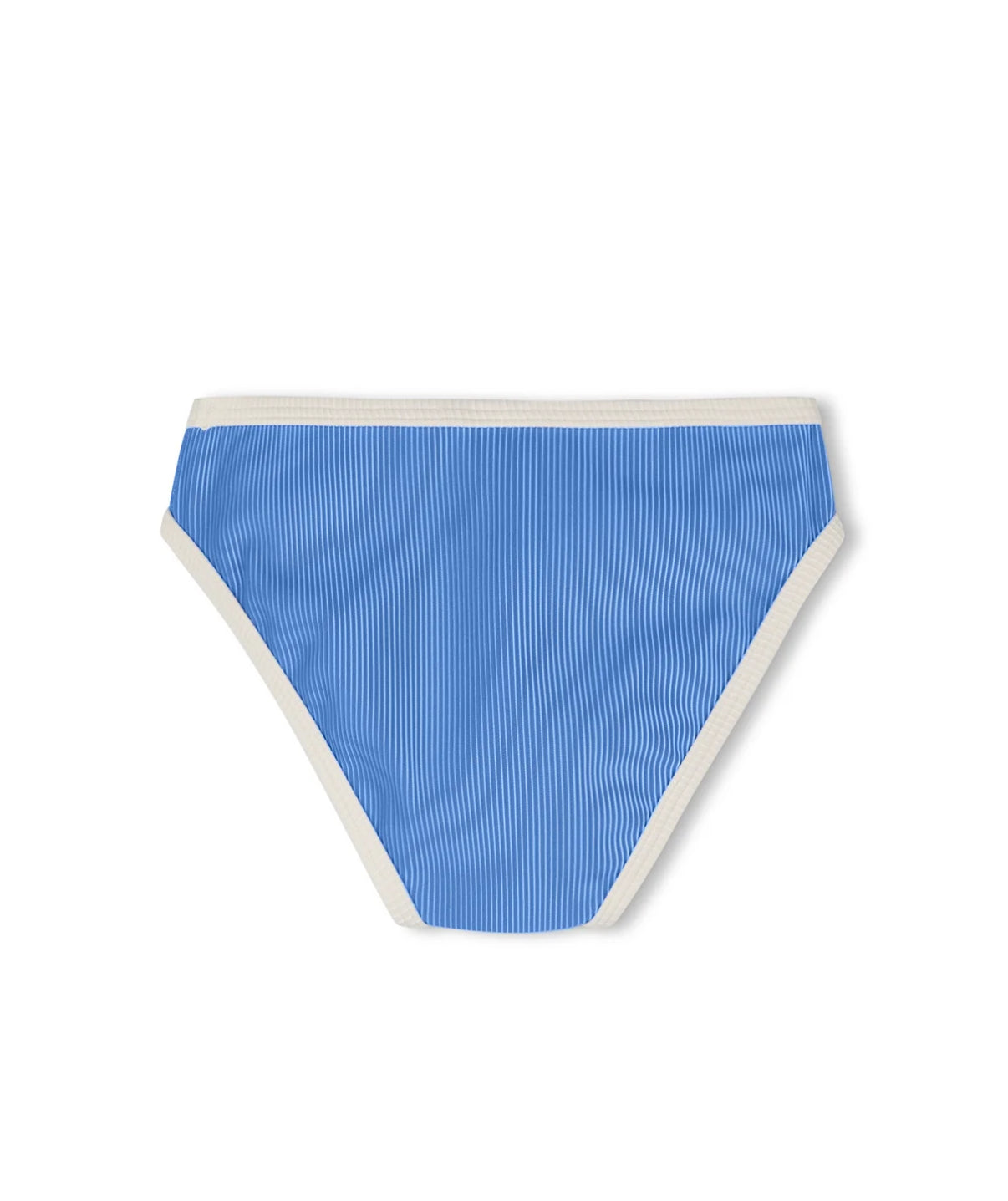 ZULU & ZEPHYR | MINI STRIPE RIB BIKINI BOTTOM - SKY