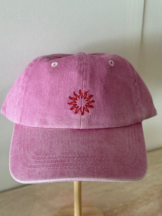 EVALIAH | FORGOT ME NOT CAP IN BLUSH
