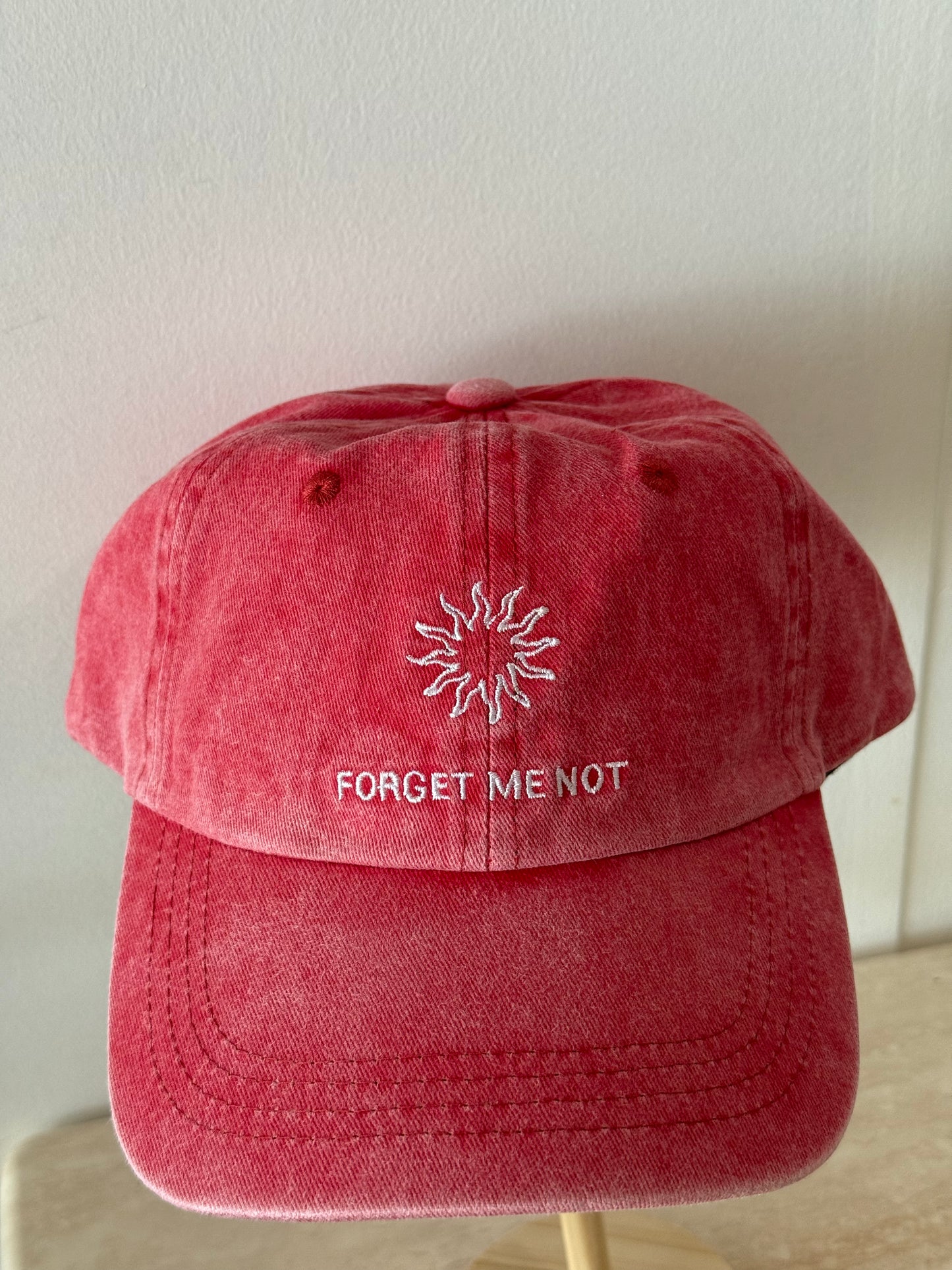 EVALIAH | FORGET ME NOT CAP IN CHILLI