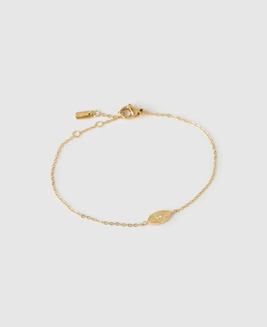 AOE | EVIL EYE GOLD BRACELET