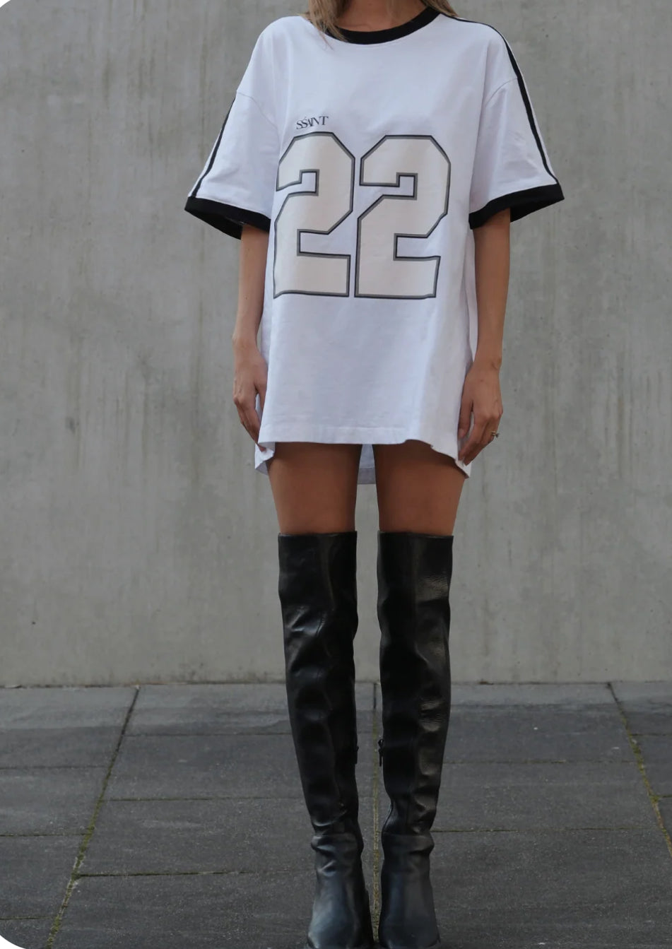 SSAINT | Twenty Two Tee White