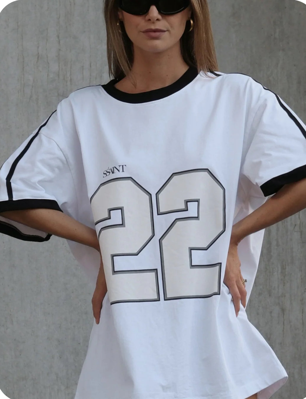 SSAINT | Twenty Two Tee White