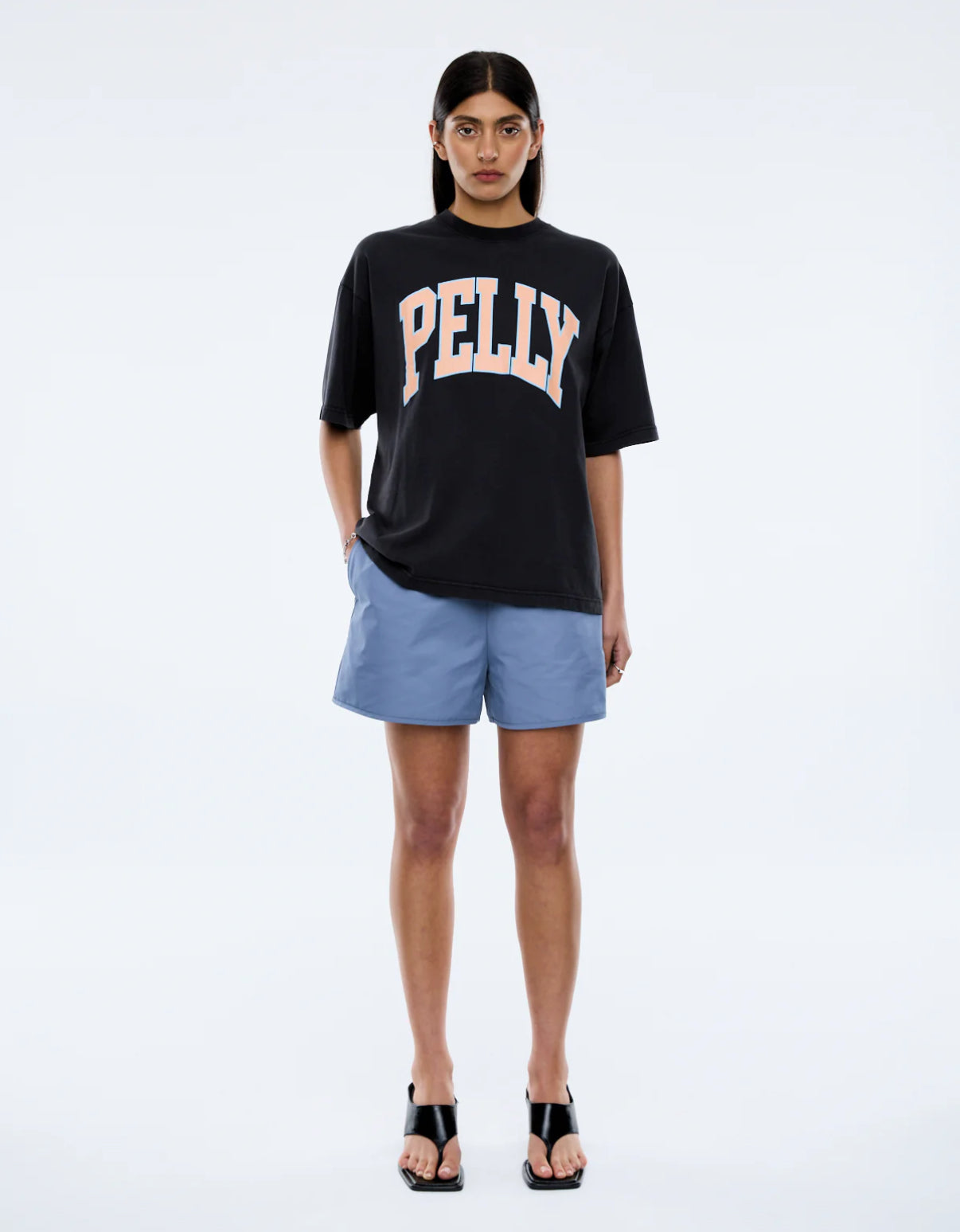 ENA PELLY | PEACH PELLY COLLEGIATE TEE