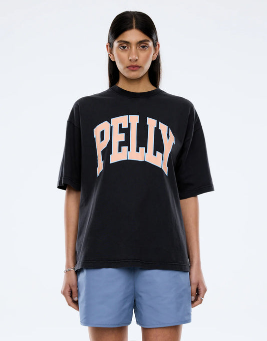 ENA PELLY | PEACH PELLY COLLEGIATE TEE