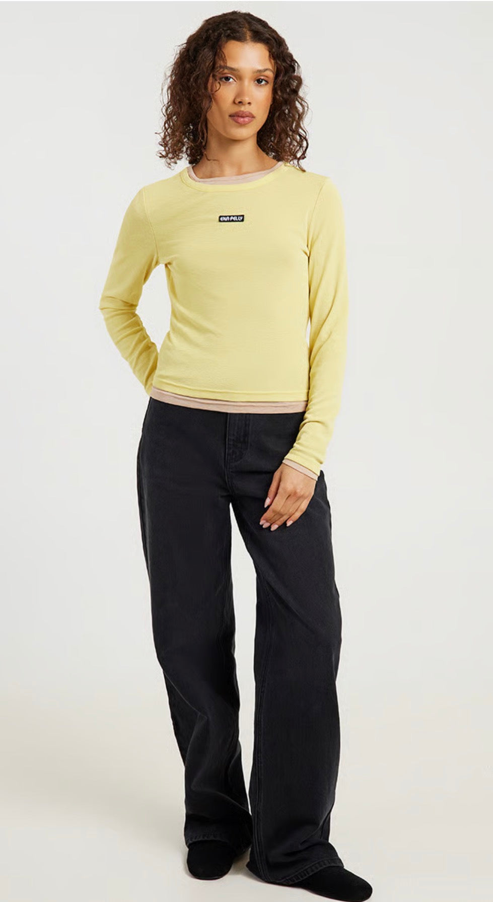 ENA PELLY | BLAIR LONG SLEEVE TOP