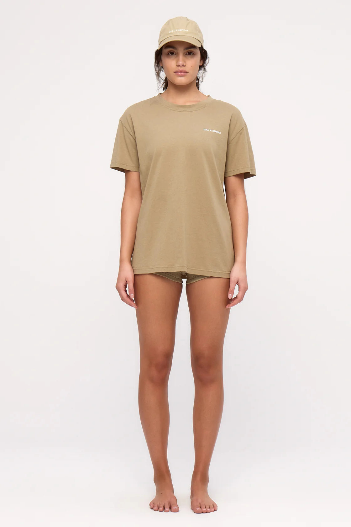Zulu and Zephyr | Organic Cotton Sport Tee Olive