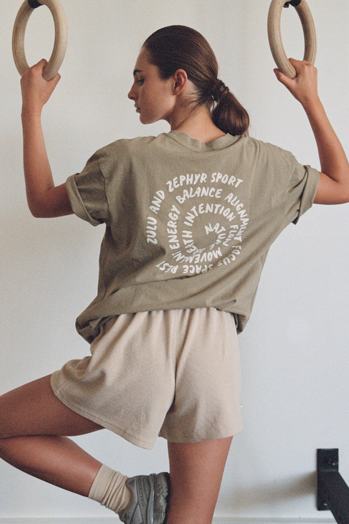 Zulu and Zephyr | Organic Cotton Sport Tee Olive