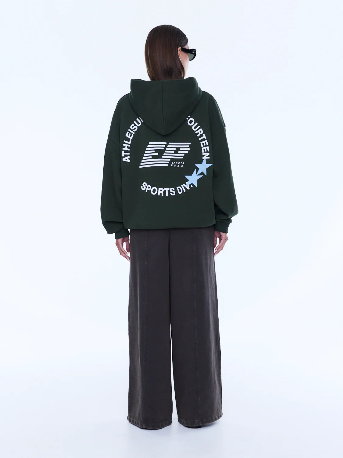 ENA PELLY | Aries Hoodie Moss Green