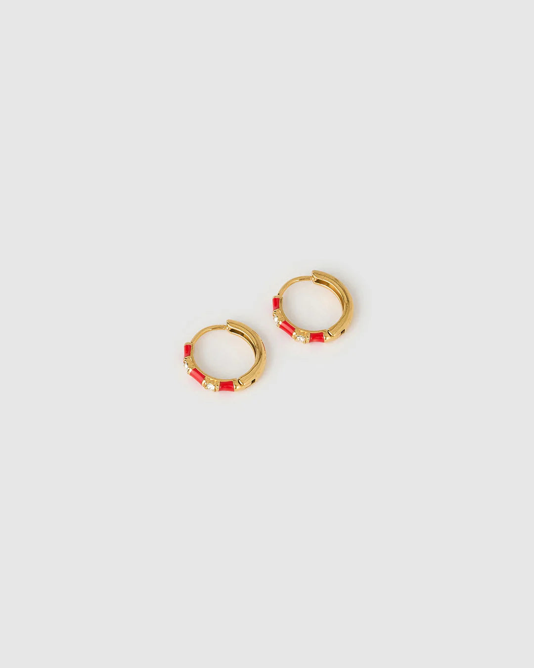 AOE | Papaya Enamel Huggies Cherry