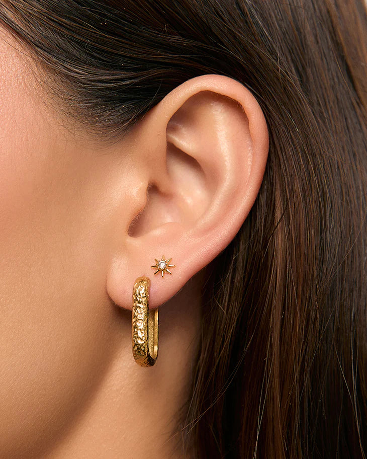 AOE | Farrah Gold Link Earrings