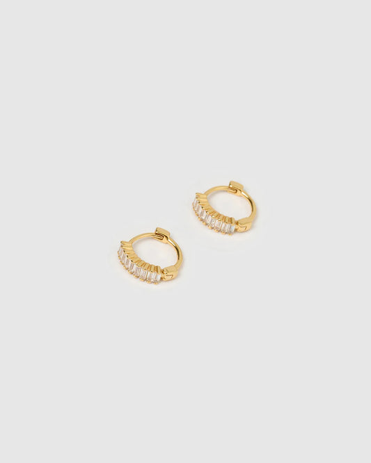 AOE | Khloe Gold Earrings Stone