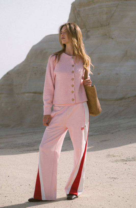ARAMINTA JAMES | AIMES SHELL CARDIGAN BALLET PINK