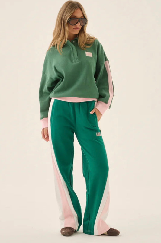 ARAMINTA JAMES | MALLORCA TRACKPANT SEA GREEN