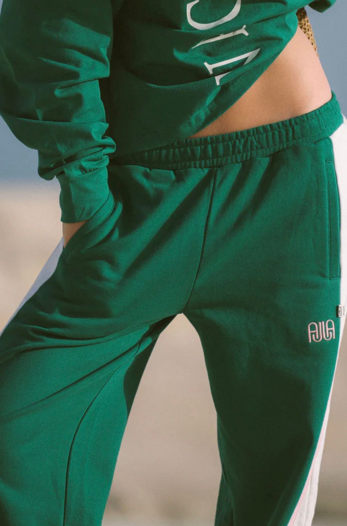 ARAMINTA JAMES | MALLORCA TRACKPANT SEA GREEN