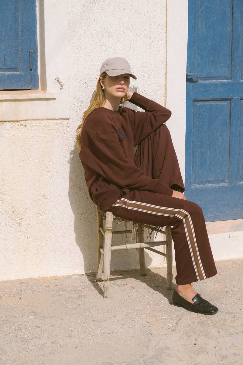 ARAMINTA JAMES | AJJA Trackpant Espresso