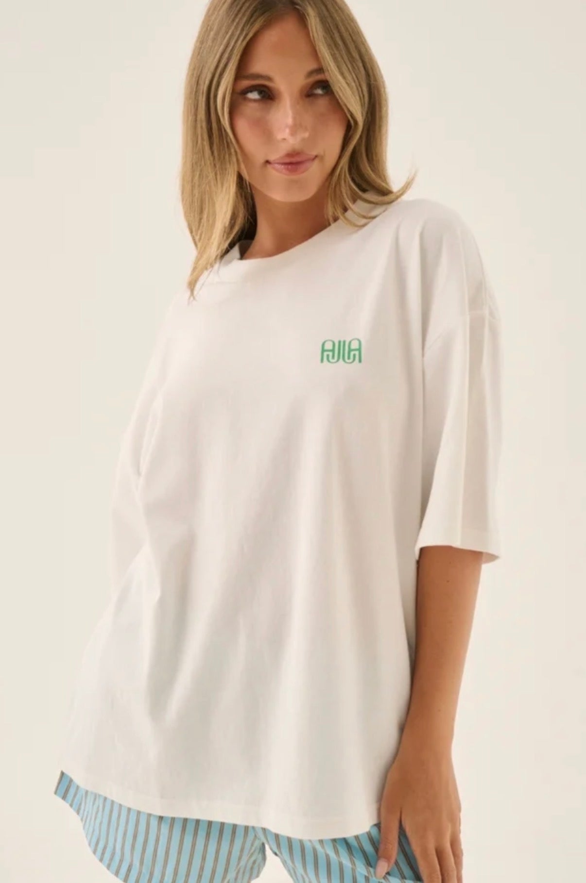 ARAMINTA JAMES | BANANA OVERSIZED TEE SNOW