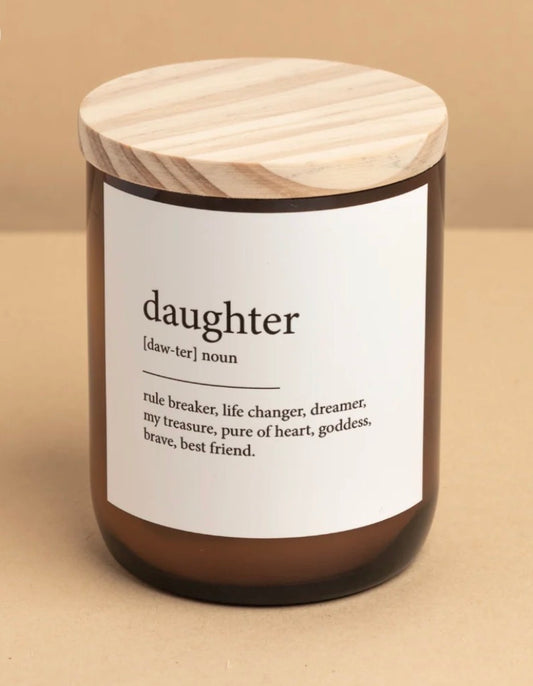 THE COMMONFOLK | Daughter ~ Dictionary Meaning Candle