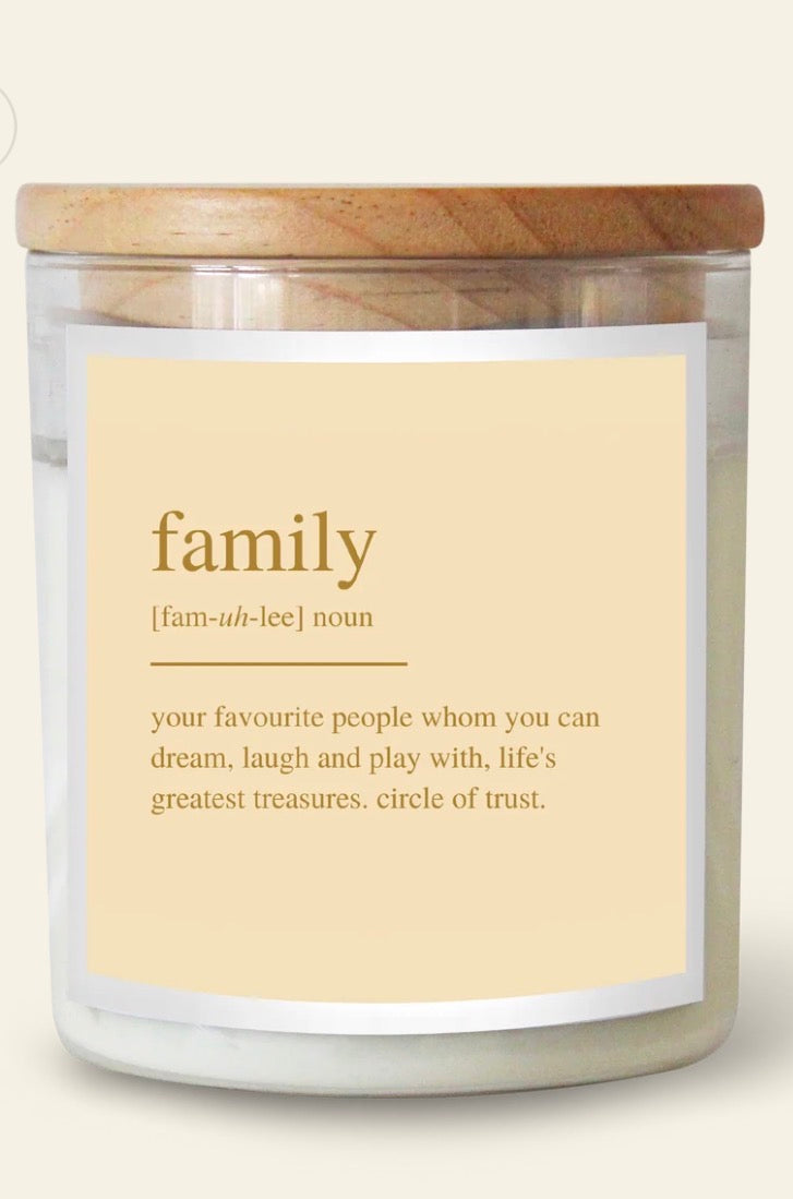 THE COMMONFOLK | Family ~ GOLDIE Dictionary Soul Candle