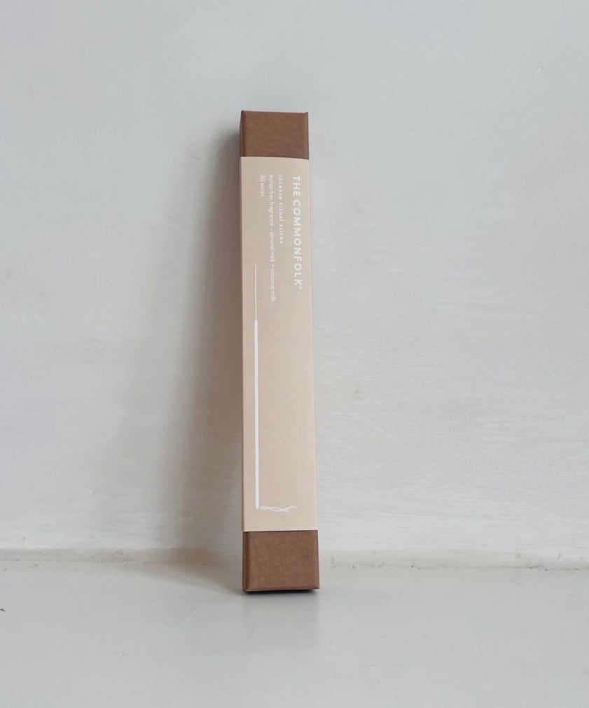 THE COMMONFOLK | Keep It Simple Incense Ritual Sticks 2.0 / Byron Bay - Almond Milk + Coconut Milk