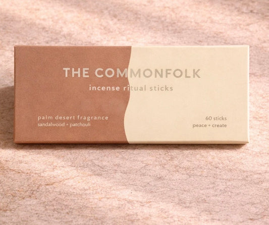 THE COMMONFOLK | Waves Incense Ritual Sticks / Palm Desert - Sandalwood + Patchouli
