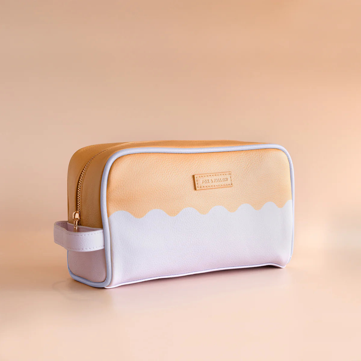 FOX AND FALLOW | Lilac Ripple Wash Bag