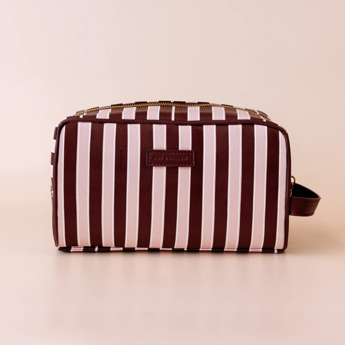 FOX AND FALLOW | Sorrento Stripe Wash Bag