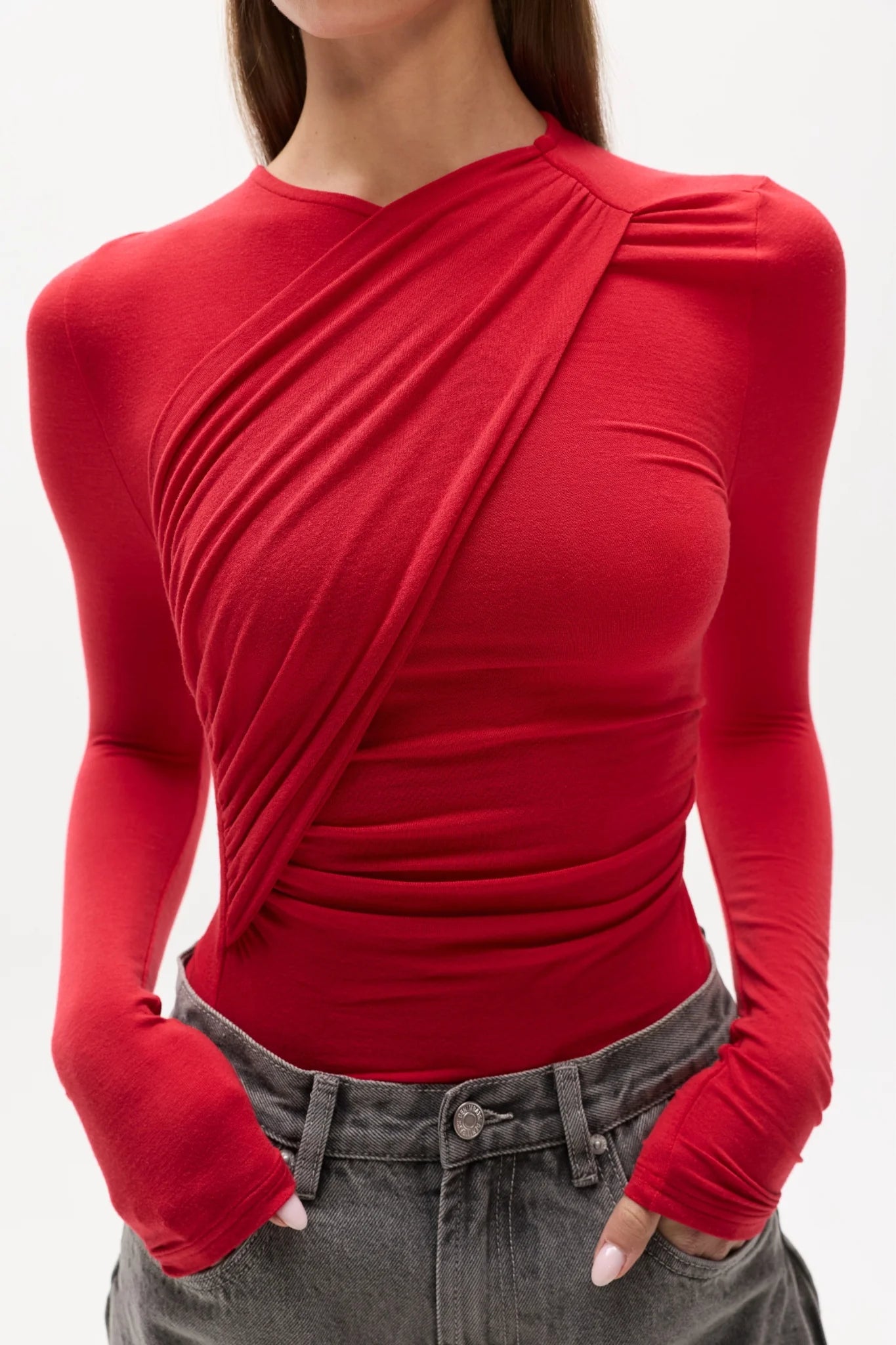 BAYSE | Araya Bodysuit Garnet