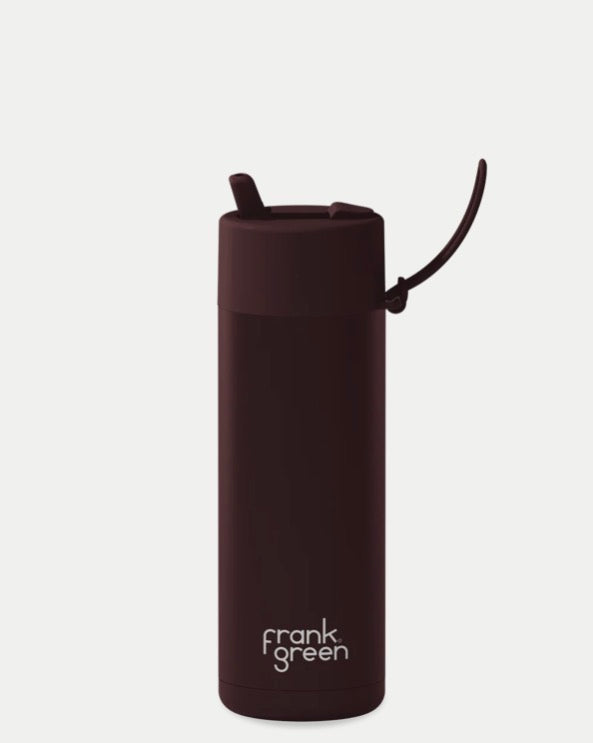 FRANK GREEN | Ceramic Reusable Bottle~ 595ml chocolate