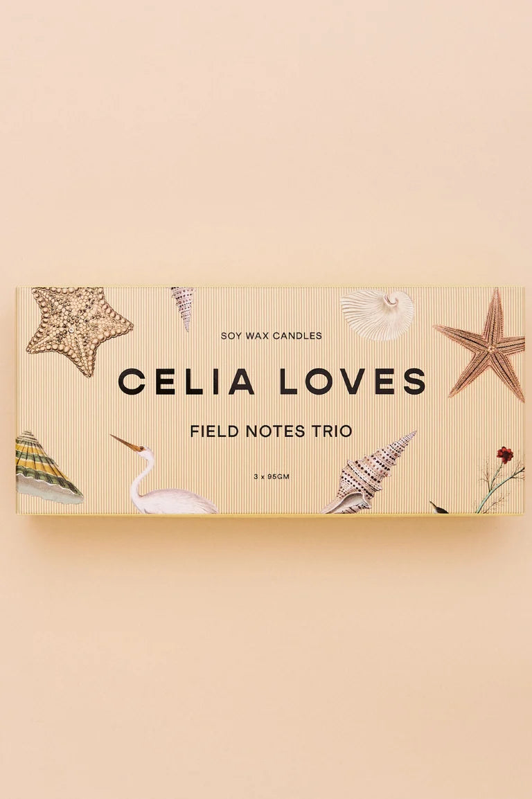CELIA LOVES | Field Notes Trio