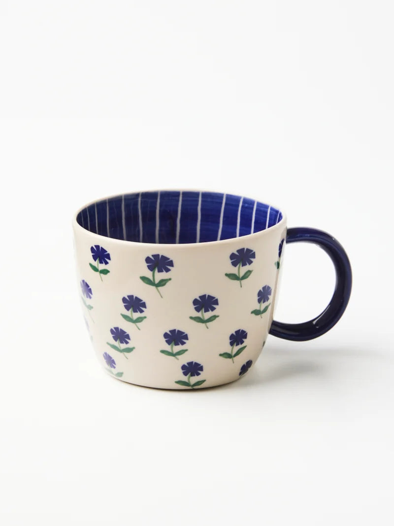 JONES AND CO | Chino Mug Forget Me Not