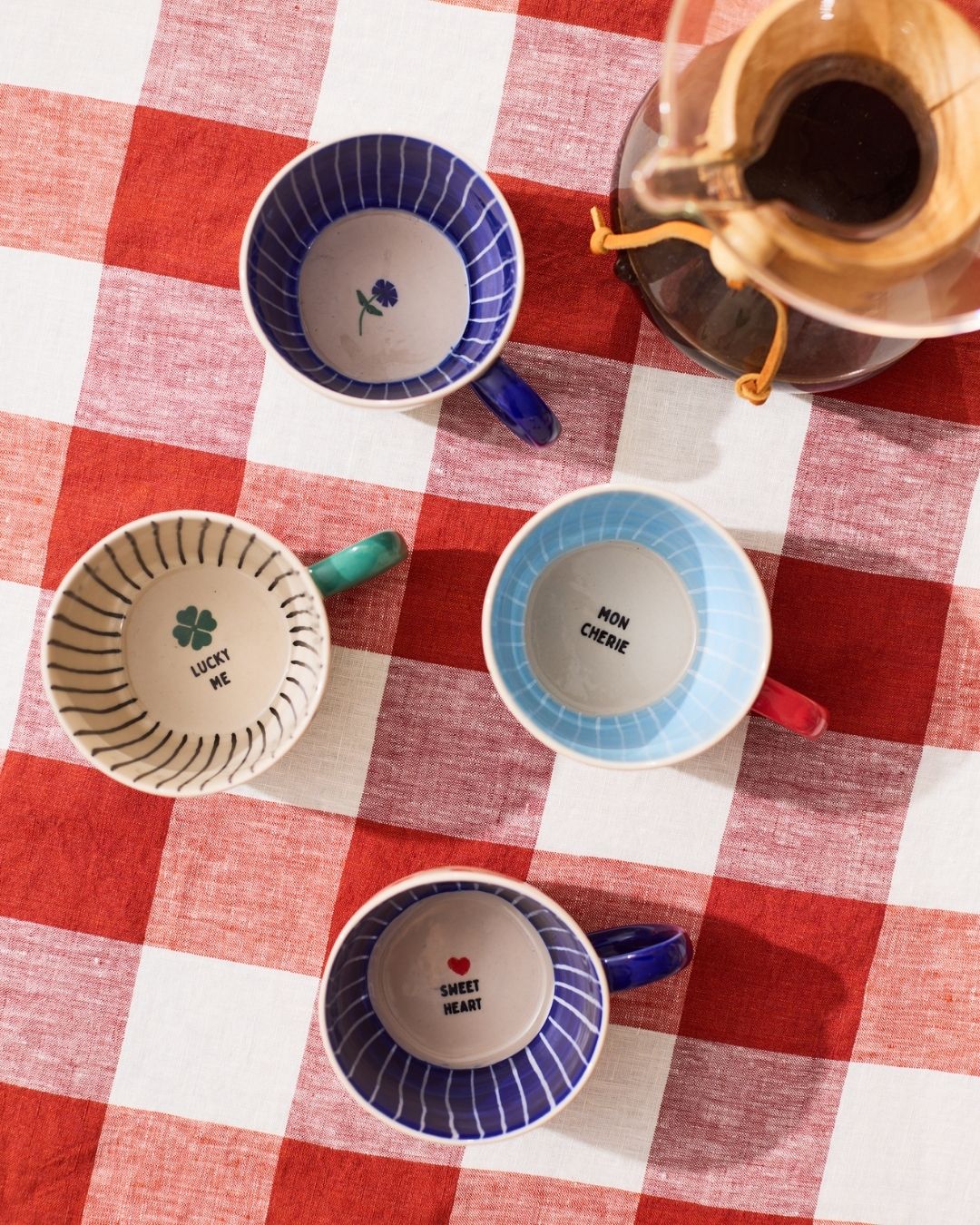 JONES AND CO | Chino Mug Forget Me Not