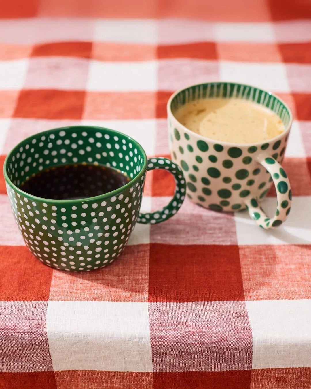 JONES AND CO | Chino Mug Green Spot