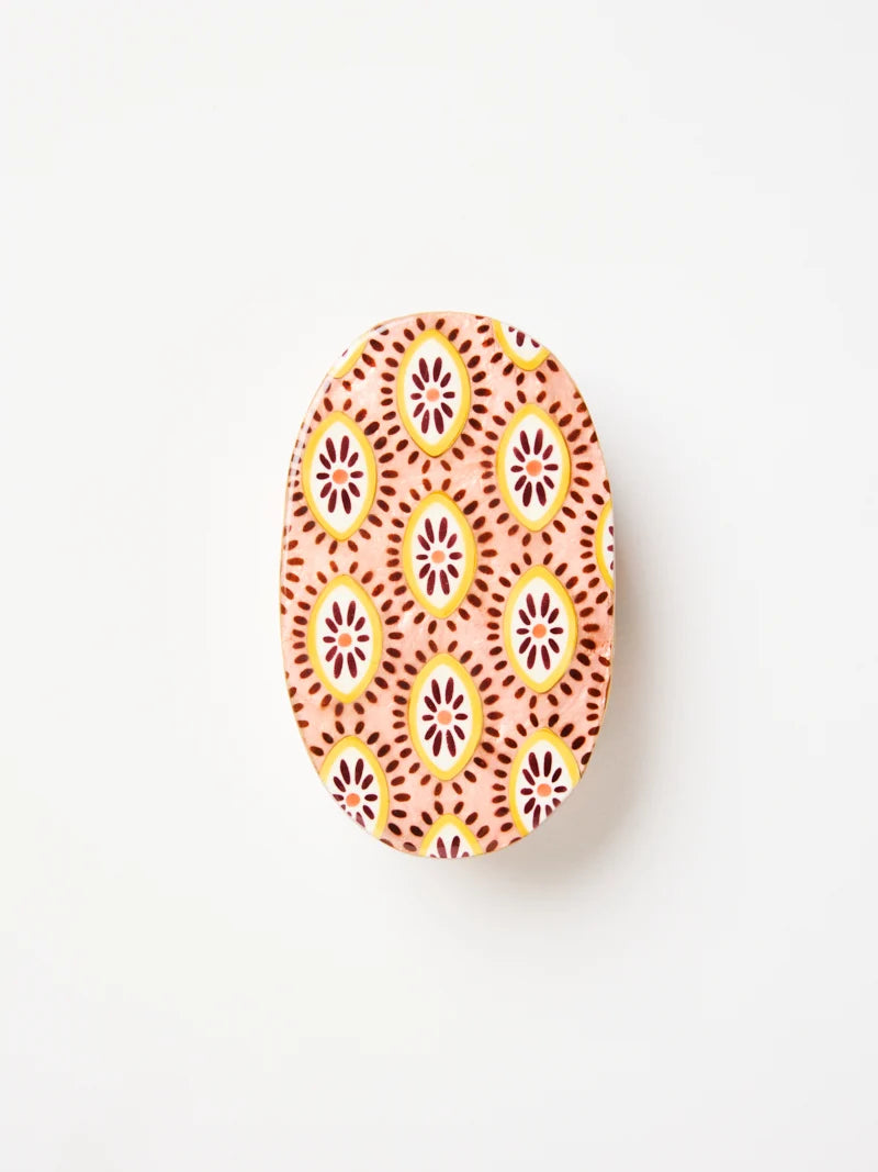 JONES AND CO | Samira Large Box Pink Eyes