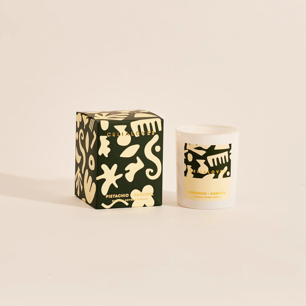 CELIA LOVES | Pistachio and Caramel 395g Candle