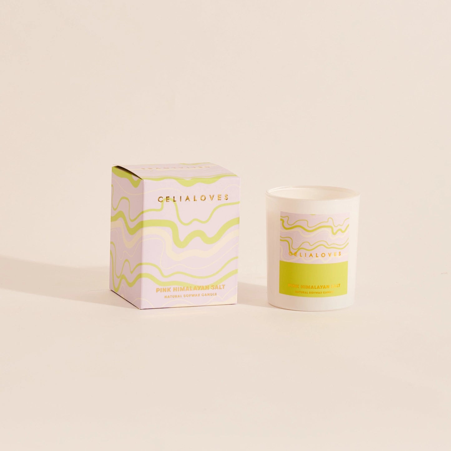 CELIA LOVES | Pink Himalayan Salt 395g candle