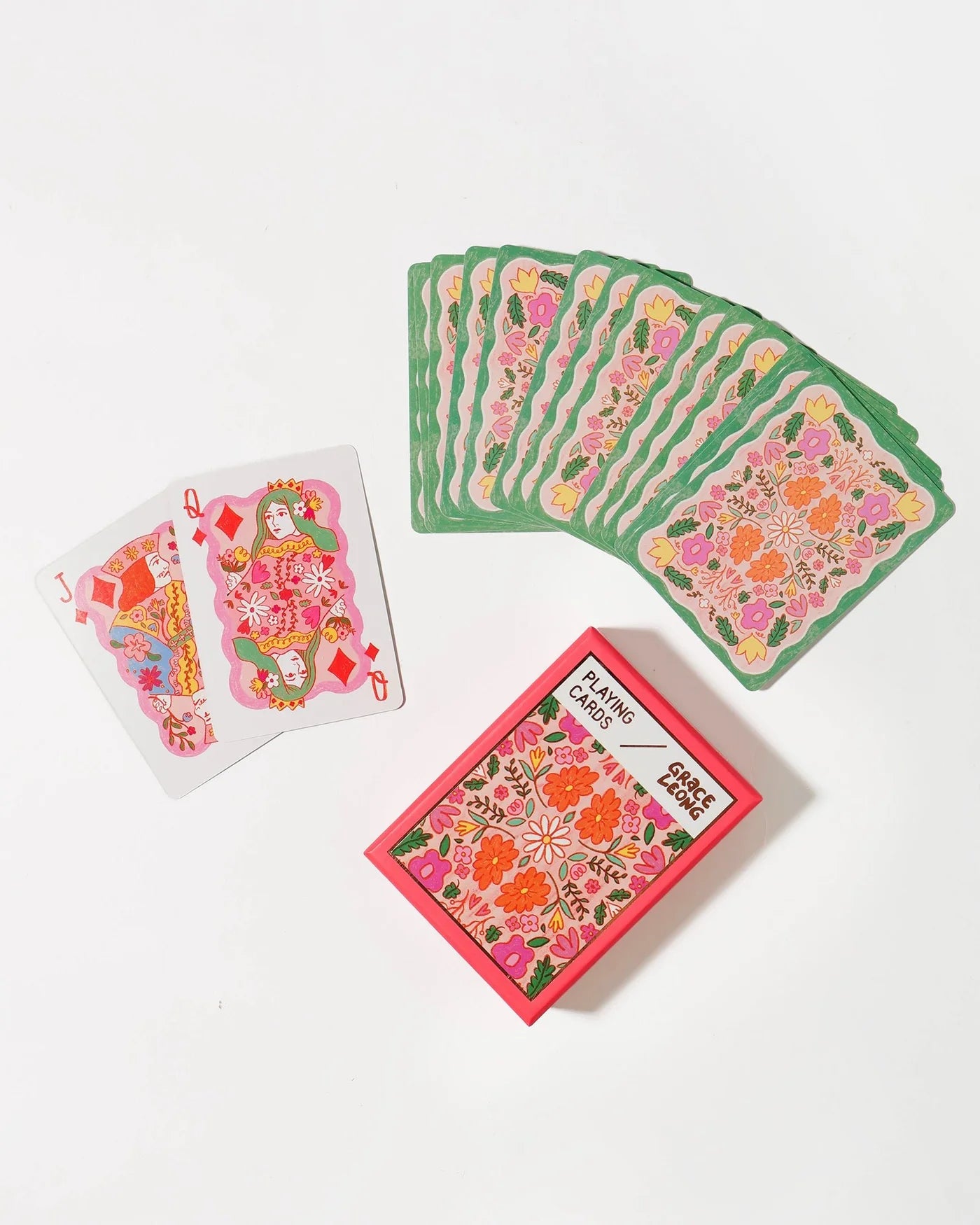 JOURNEY OF SOMETHING | Flower Playing Cards