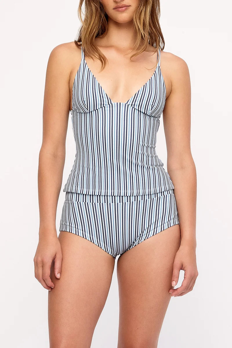 ZULU AND ZEPHYR | Cheeky Boy Short Blue Stripe