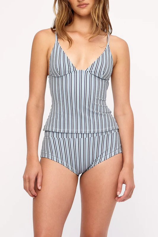 ZULU AND ZEPHYR | Cheeky Boy Short Blue Stripe