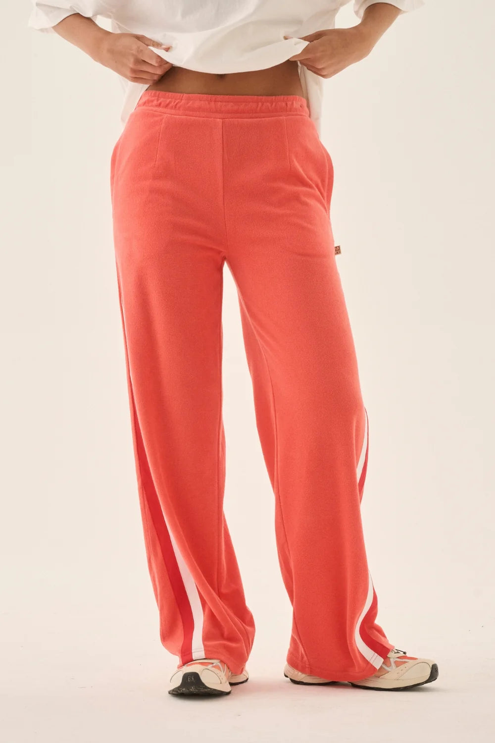 ARAMINTA JAMES | Palmera Terry Trackpant Soft Coral