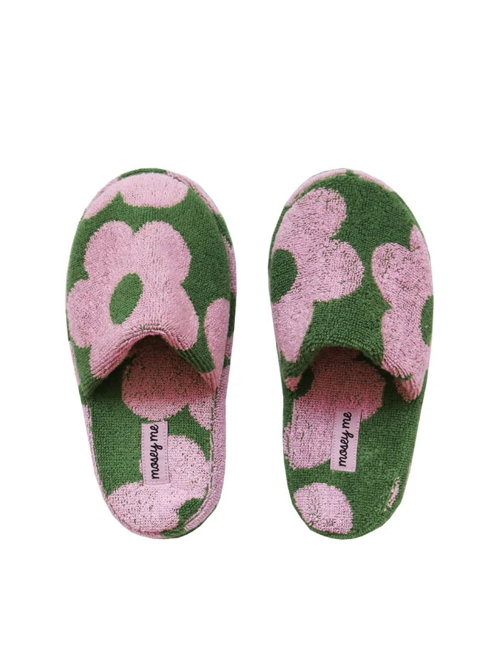 MOSEY ME | Flowerbed Terry Slipper