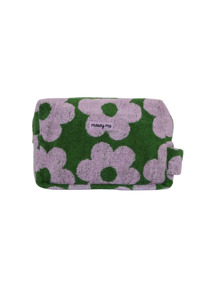 MOSEY ME | Flowerbed Terry Toiletry Bag