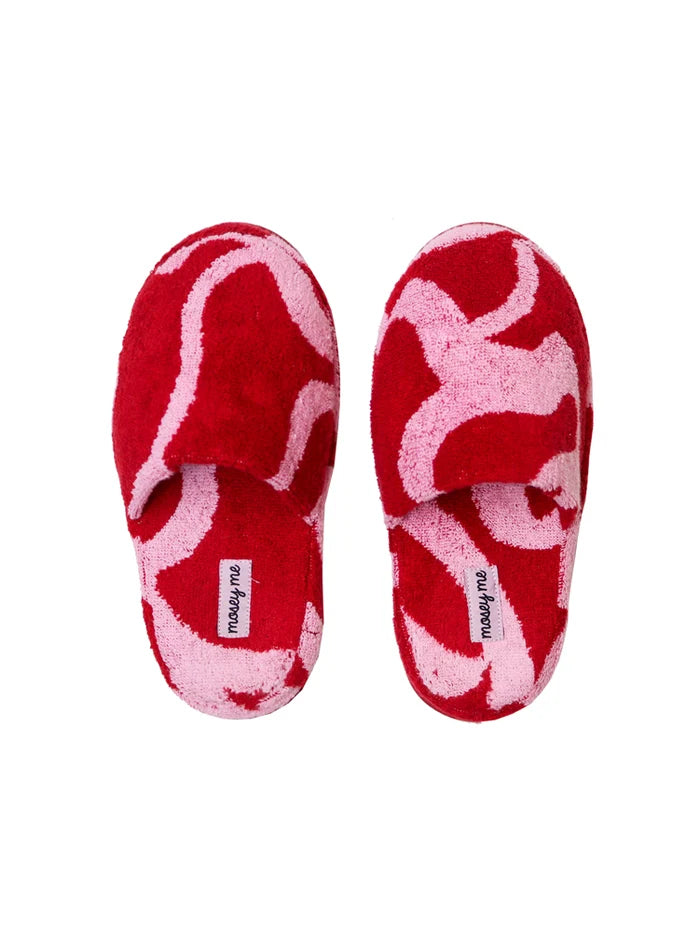 MOSEY ME | Ribbon Terry Slipper