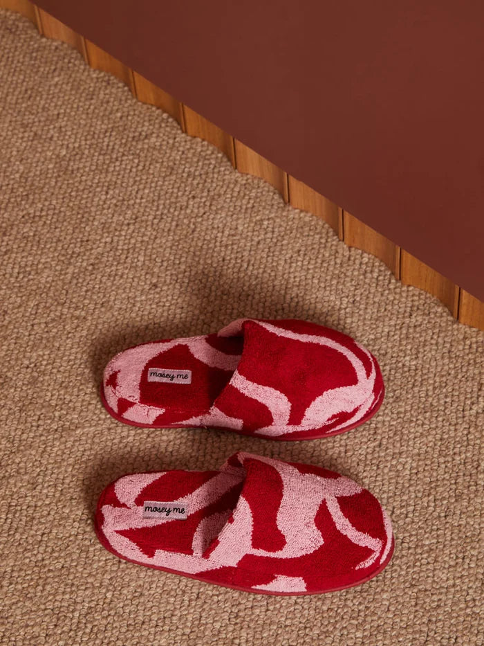 MOSEY ME | Ribbon Terry Slipper