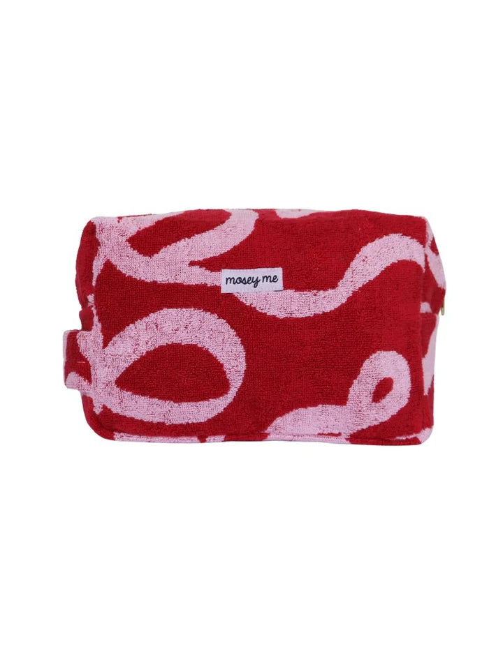 MOSEY ME | Ribbon Terry Toiletry Bag